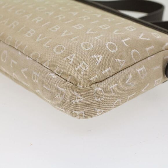 Bulgari Beige Canvas Shoulder Bag (Pre-Owned) - Picture 14 of 16